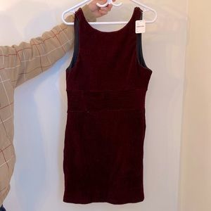 Free People Velvet Mini Dress